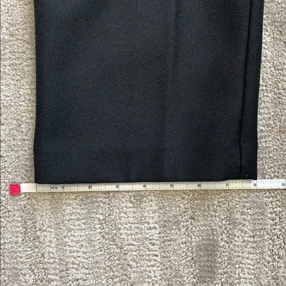 Black Petite High-Waisted Alfred Dunner Knit Pants - Picture 10 of 11